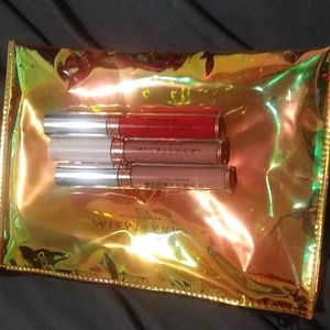 Anastasia Beverly hills liquid lipstick and makeup bag.